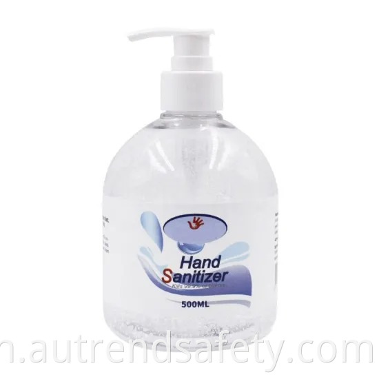 Wholesale Manufactures Waterless Alcohol 500ml Antibacterial Hand Gel